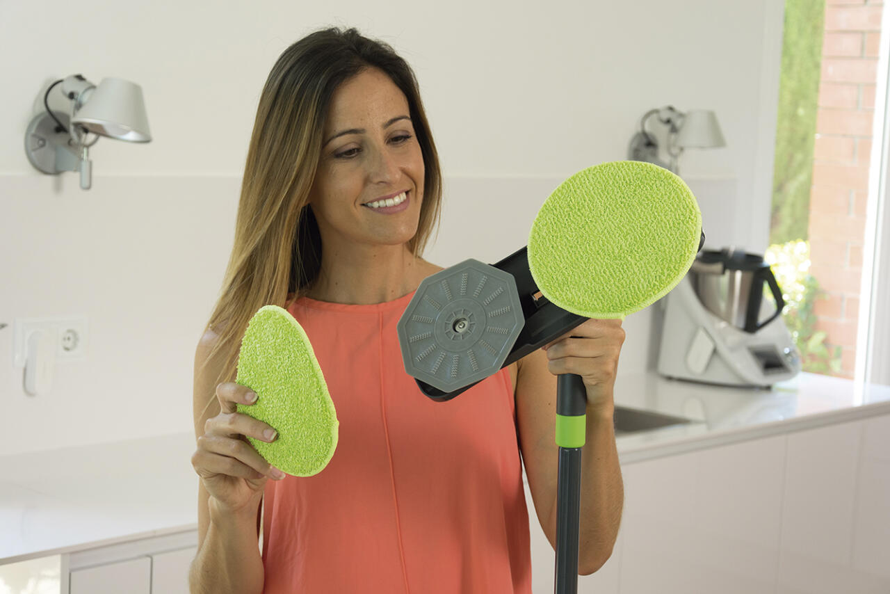 Mopa Giratoria 360º – Ahorra Tiempo en Cada Limpieza Tu hogar limpio sin esfuerzo. Hazte un Capricho®